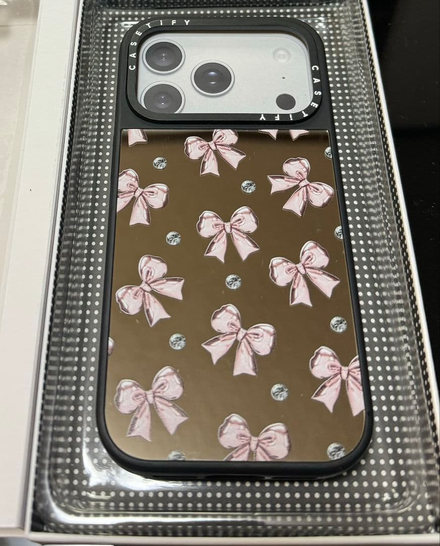 ケースティファイリボンiPhone17pro