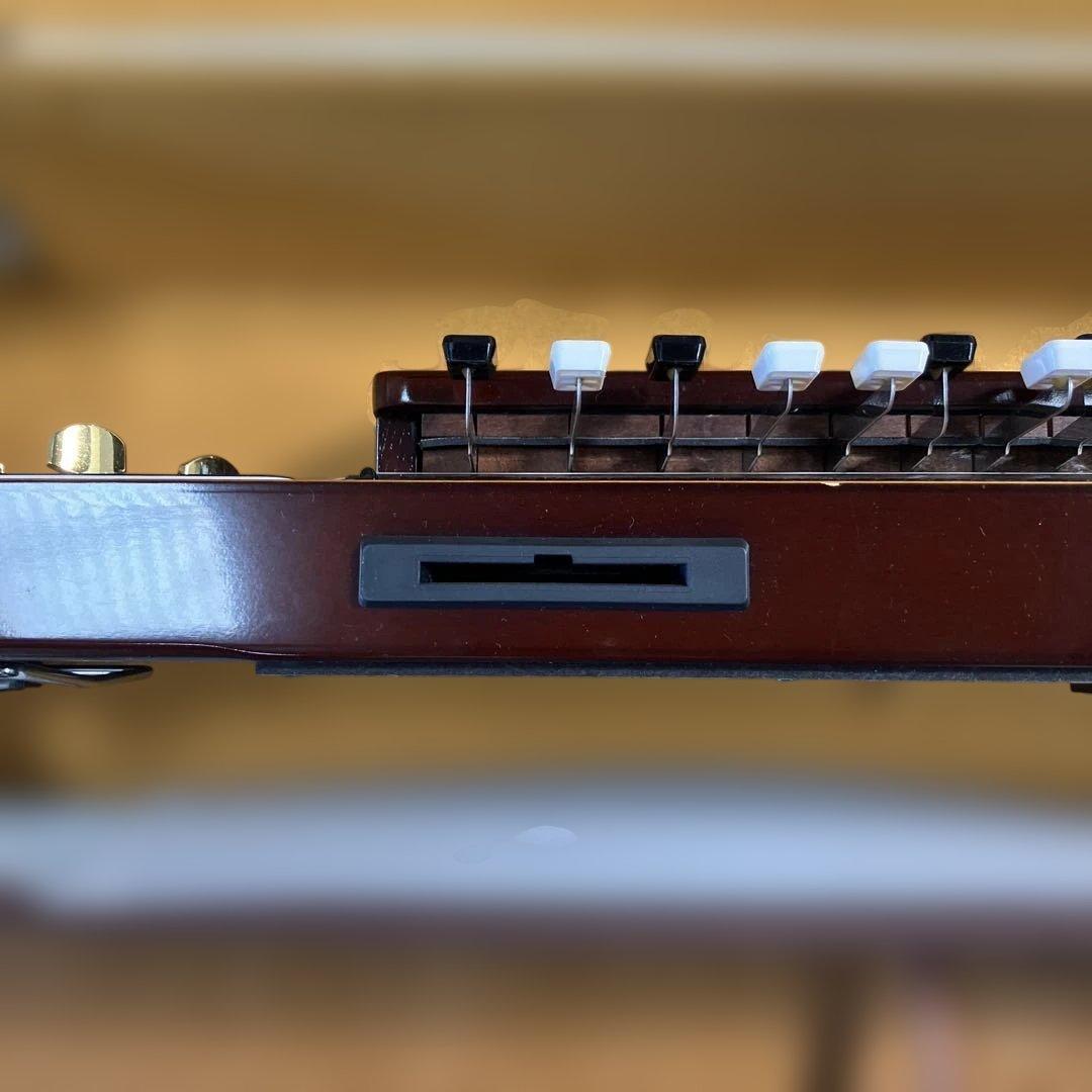 （2-91）山びこ 大正琴 5弦 ケース付き