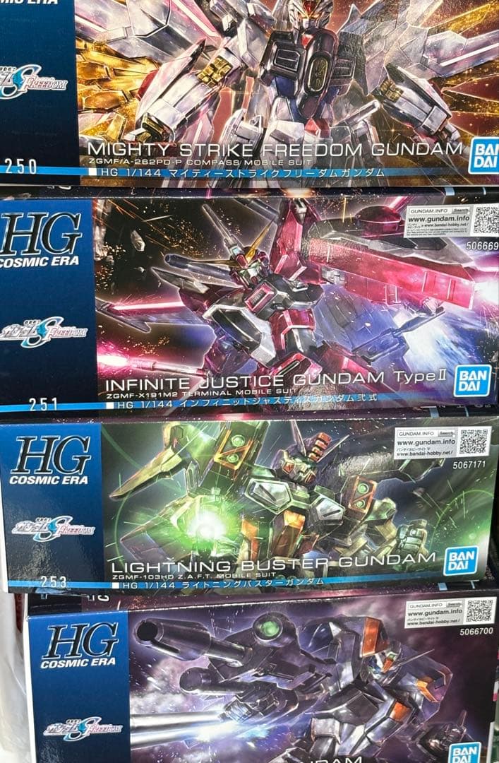 機動戦士ガンダムSEED FREEDOM HG まとめ売り
