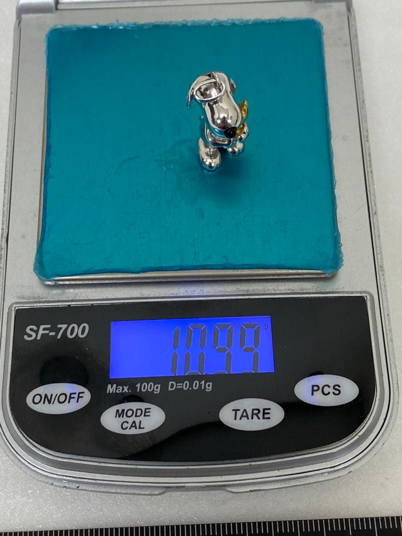 3-3228 UFS スヌーピー 天然ダイヤモンド0.01 SILVER925