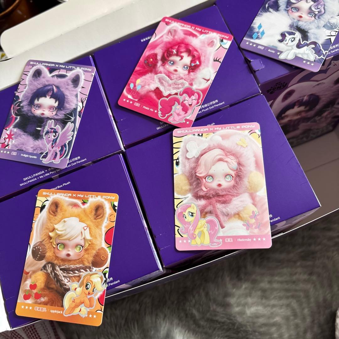 POPMART SKULLPANDA x My Little Pony 5個