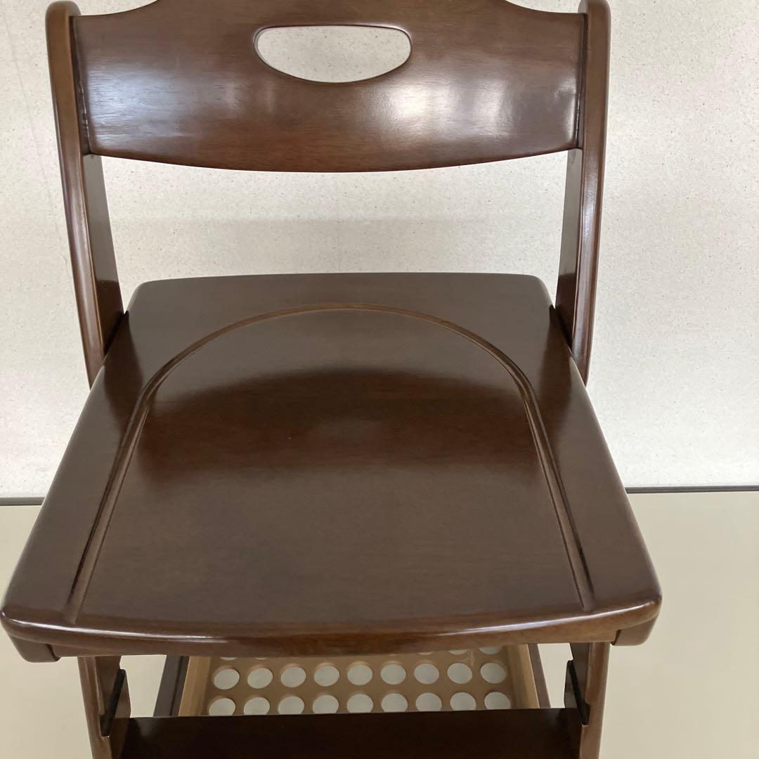 コイズミ　学習椅子　未使用品　座面スライド機能付　4段階高さ調整付