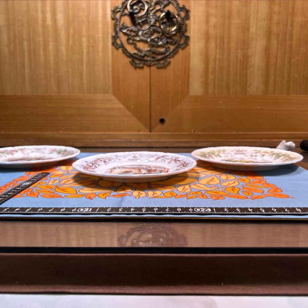 ブランベリーヘッジ　16センチプレート　春夏冬　3枚　美品