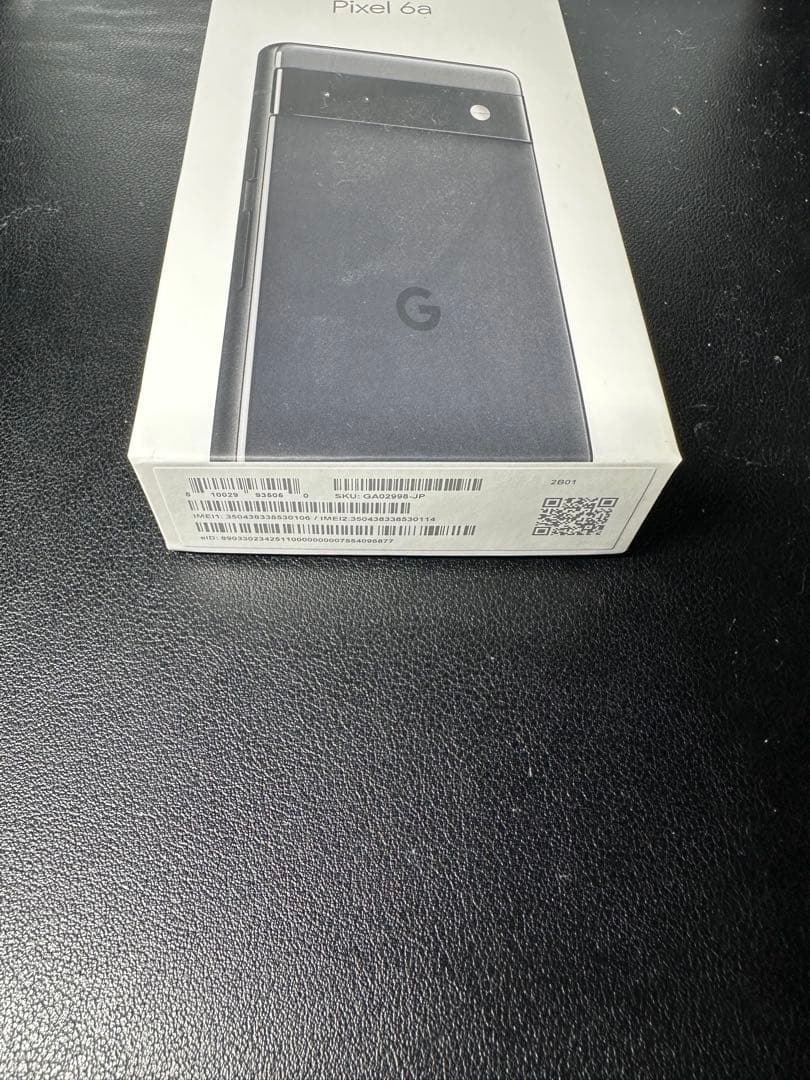 【即日発送】Google Pixel 6a ブラック simフリー