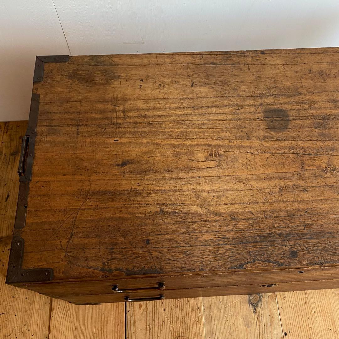 アンティーク チェスト 箪笥 ローボード テレビ台 昭和レトロ z879