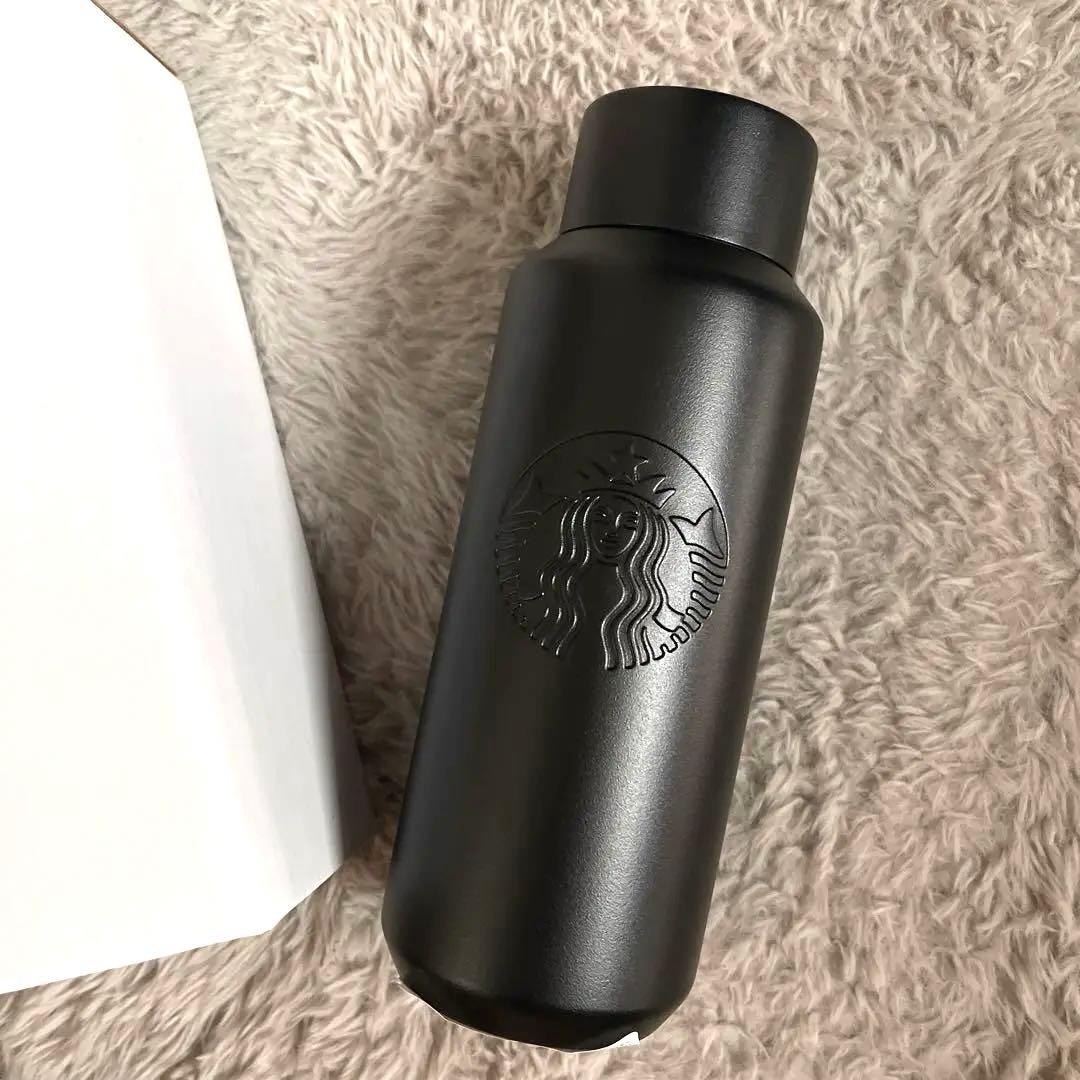 スタバ　ポーター　コラボ　完売品　ステンレスボトル　マットブラック　355ml