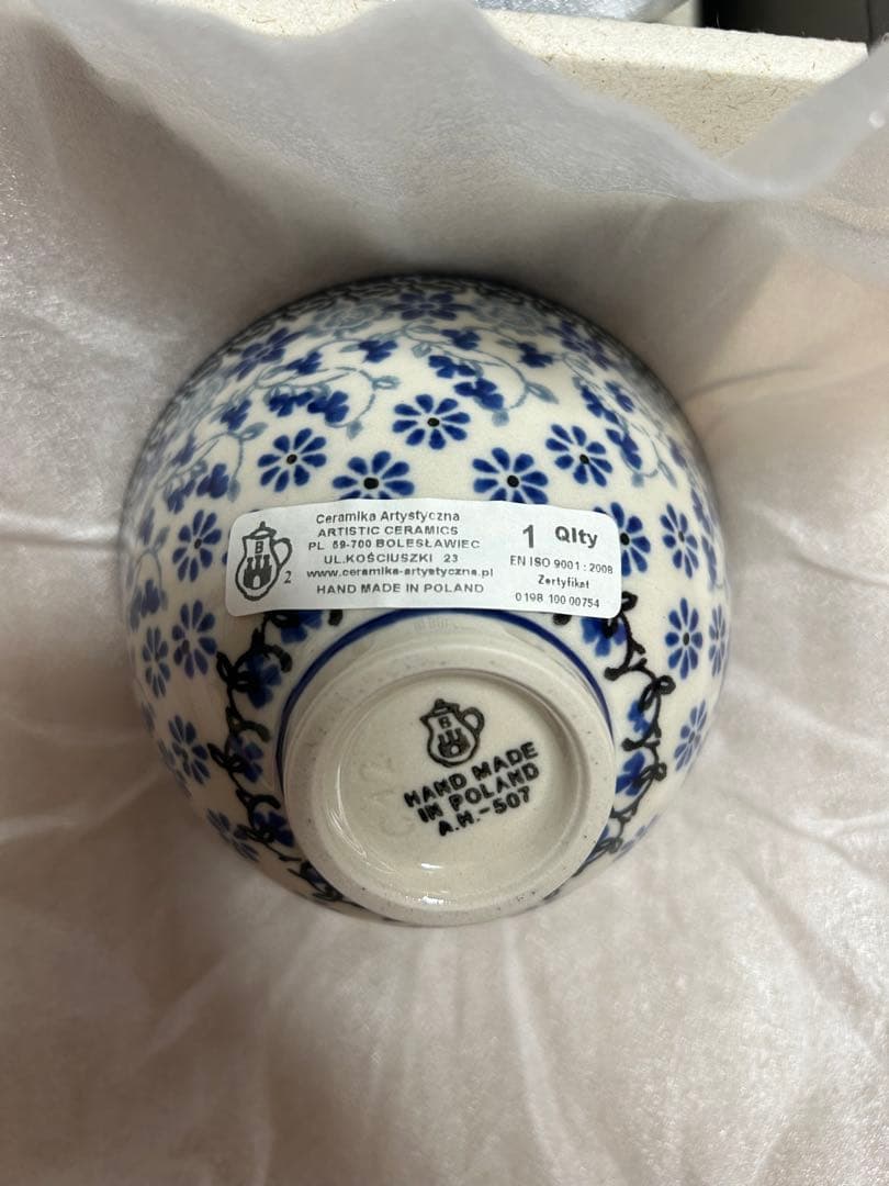 ツェラミカ アルティスティチナ Ceramika Artystyczna 茶碗