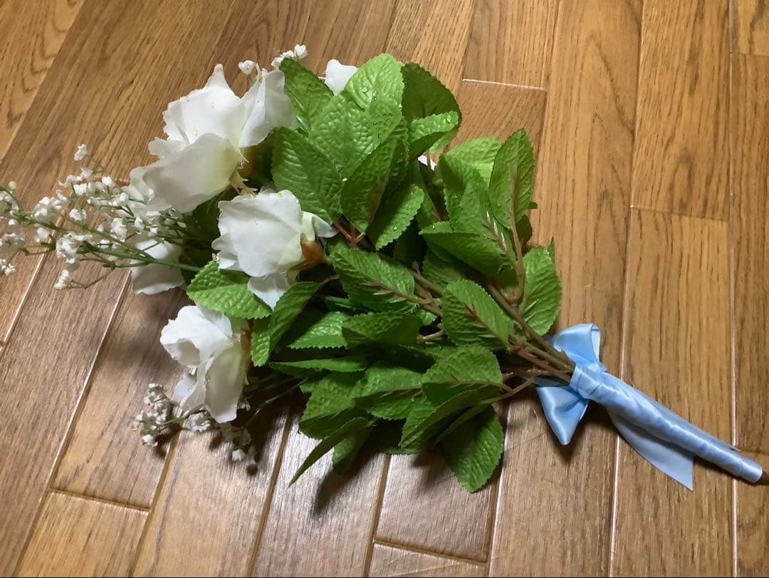 【確認画像①】天然素材　籐籠　花束　ブーケ　ブートニア　まとめ売りセット