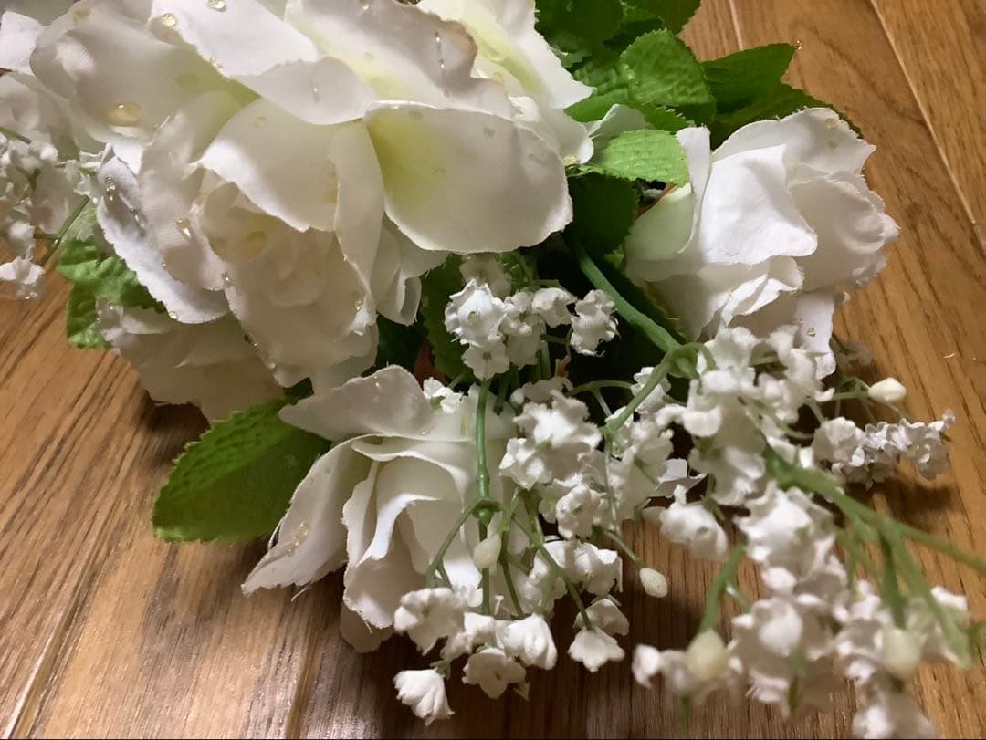 【確認画像①】天然素材　籐籠　花束　ブーケ　ブートニア　まとめ売りセット