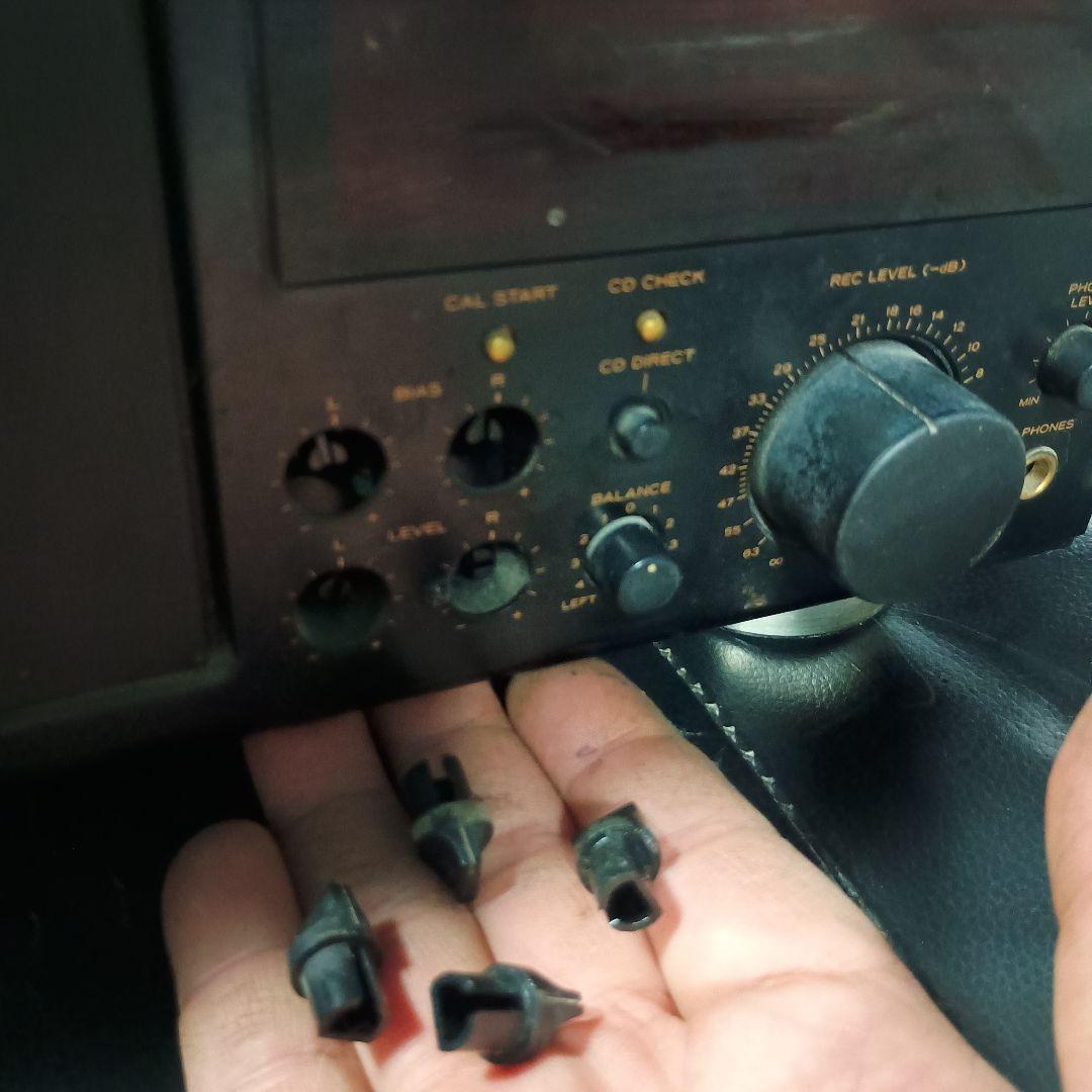 TEAC V-5000 カセットデッキ　ジャンク