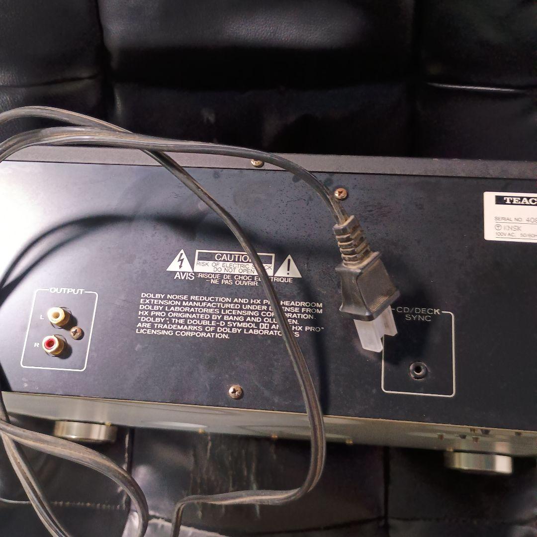 TEAC V-5000 カセットデッキ　ジャンク