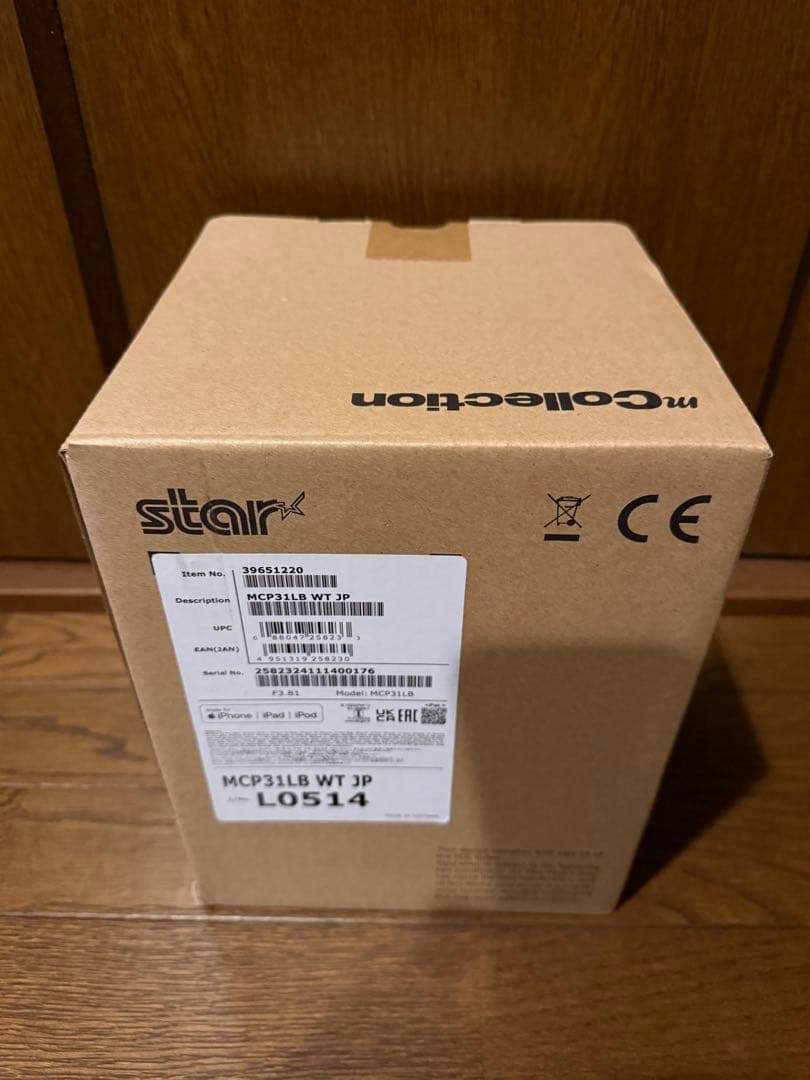 スター精密 MCP31LB WT JP 未使用品　メロディスピーカー付き
