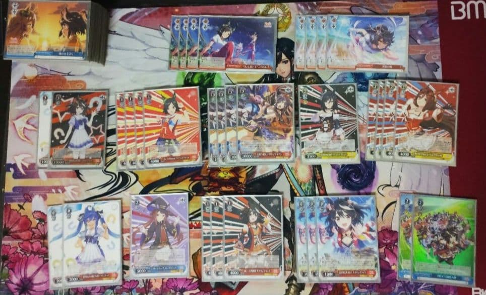 ヴァイスシュヴァルツ ウマ娘 デッキ パーツ