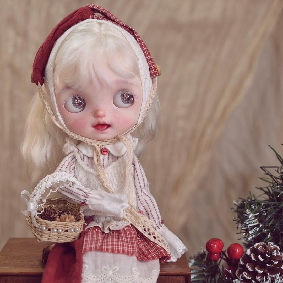 カスタムブライス 海外作家様 ドール アルビノ 笑顔 スイートティー フルセット