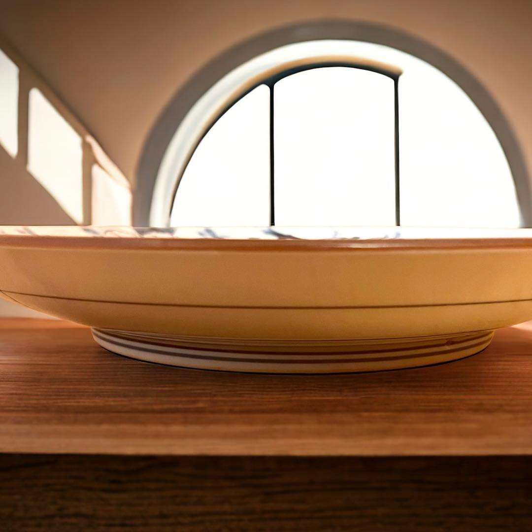 有田焼　伊万里　峯山作　桜花雑子文大皿　色絵　手書き　肥前燒 桐箱付き　古美術