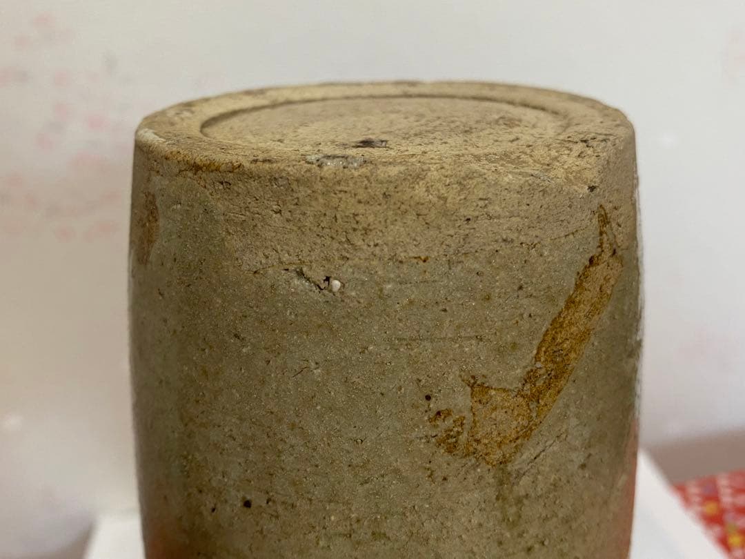 ♦古瀬戸 灰釉 徳利 酒器 江戸時代初期 一輪挿し 置物飾り 骨董品