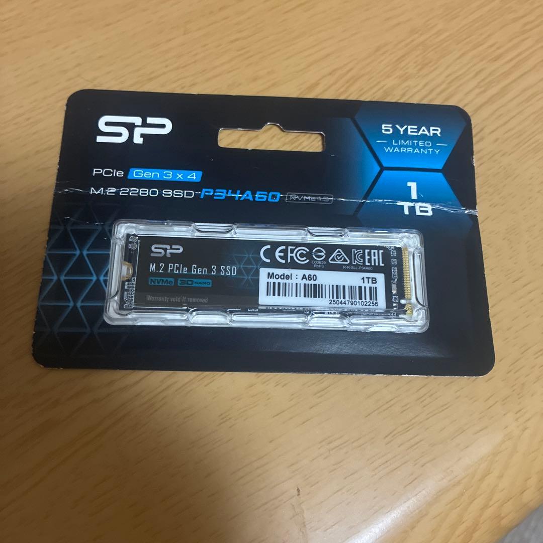 内蔵型SSD SP M.2 2280 SSD 1TB PCIe Gen3 x4