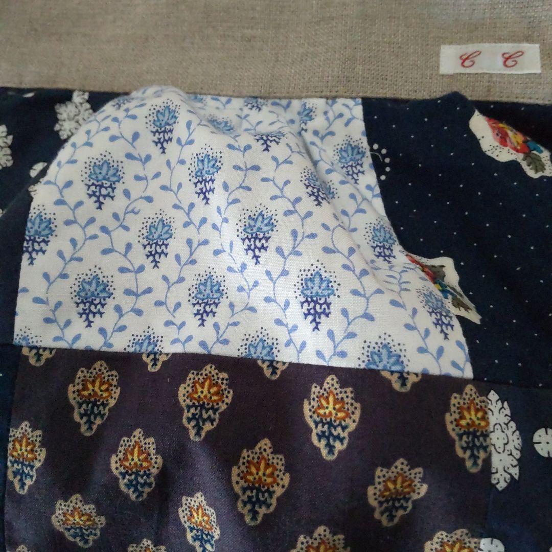 ソレイアードパッチワークトートバッグ レザーハンドル未使用