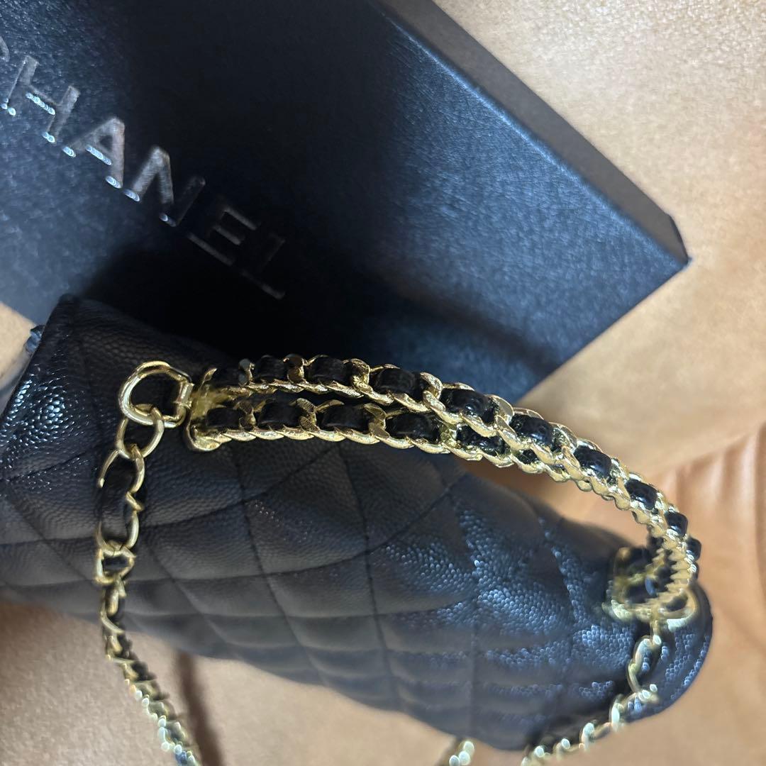 CHANEL 黒 キルティングバッグ ノベルティ