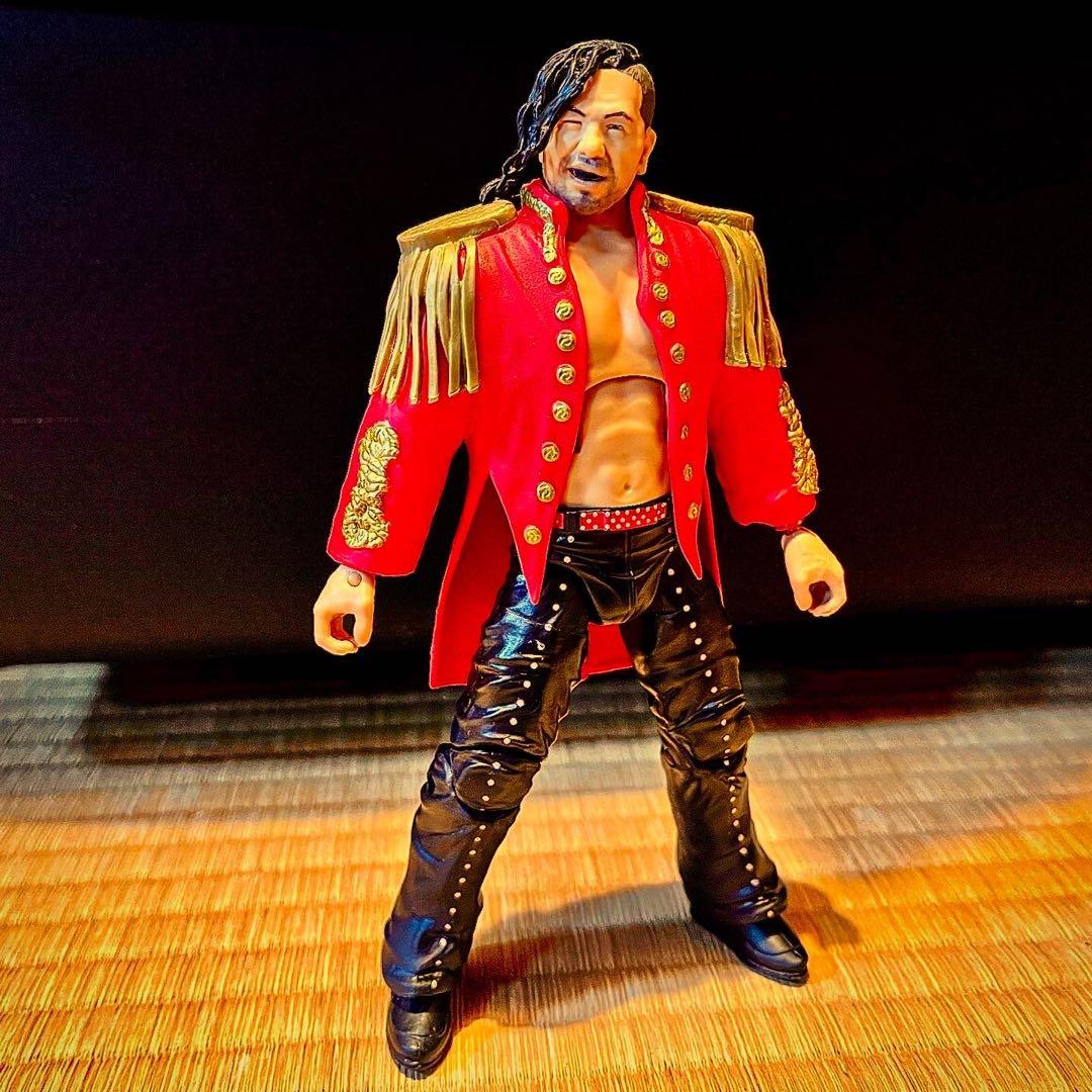 CMパンク 中邑真輔 エッジ カリート WWEフィギュア セット