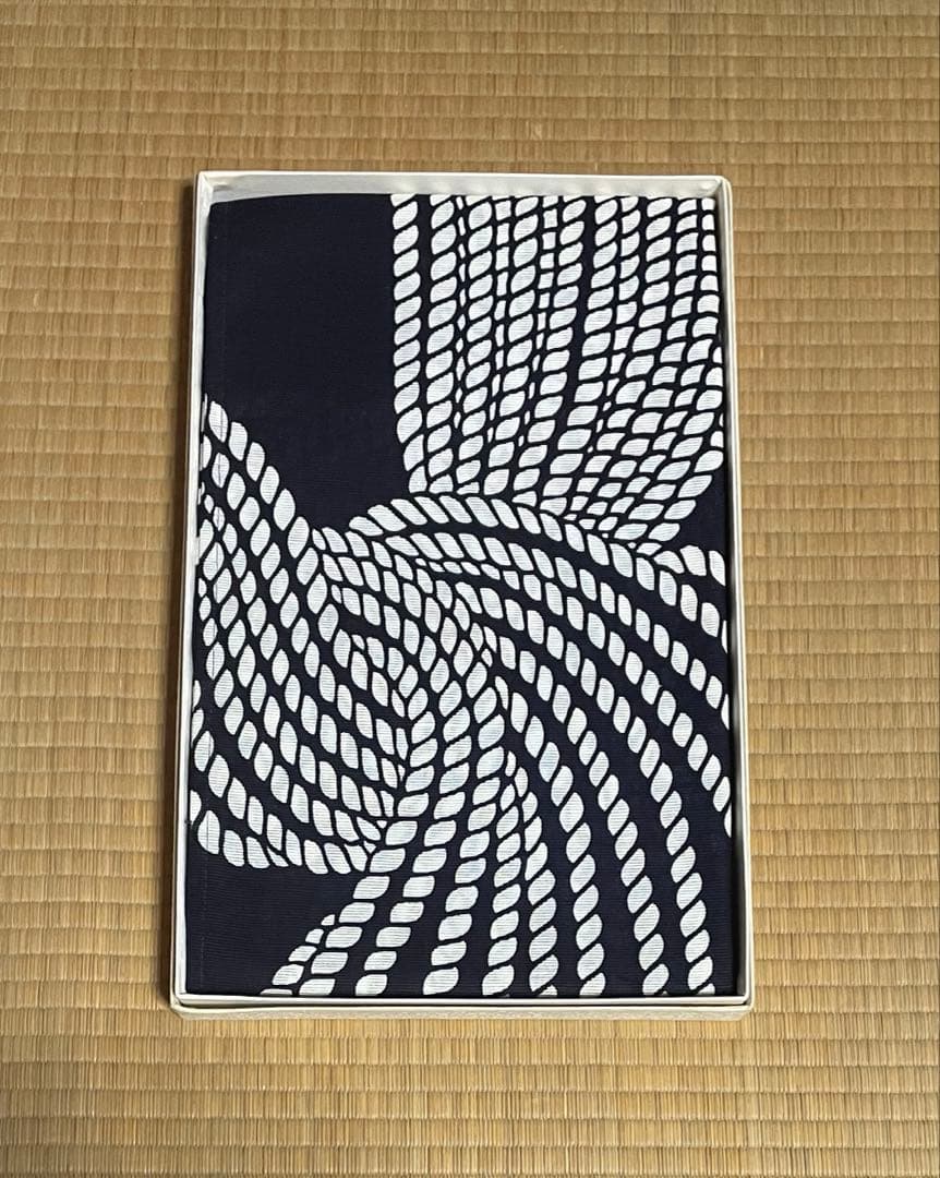 芹沢銈介 のれん 縄のれん文　ヴィンテージ 希少品　新品箱付き　美品　レア物