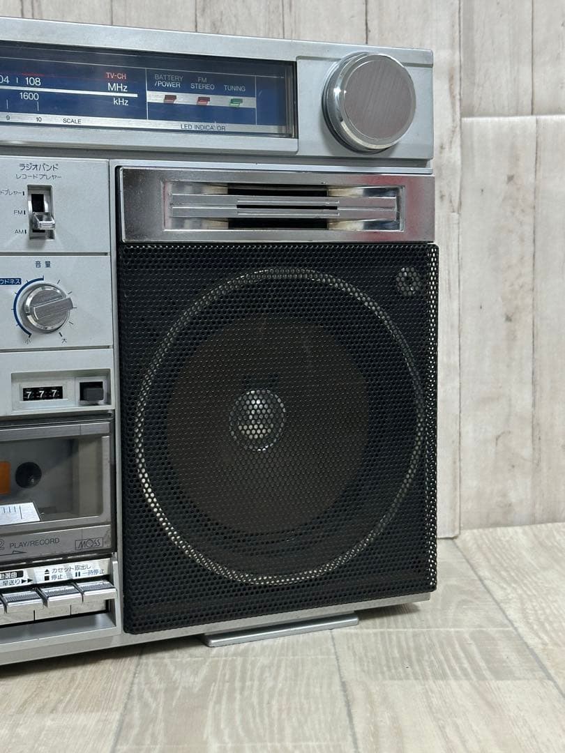 【動作品】東芝 RT-S87 ボンビート ダブルラジカセ 昭和レトロ 当時物