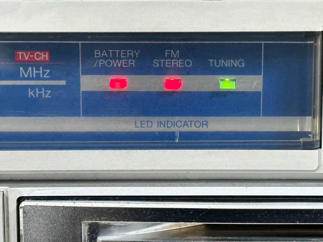 【動作品】東芝 RT-S87 ボンビート ダブルラジカセ 昭和レトロ 当時物