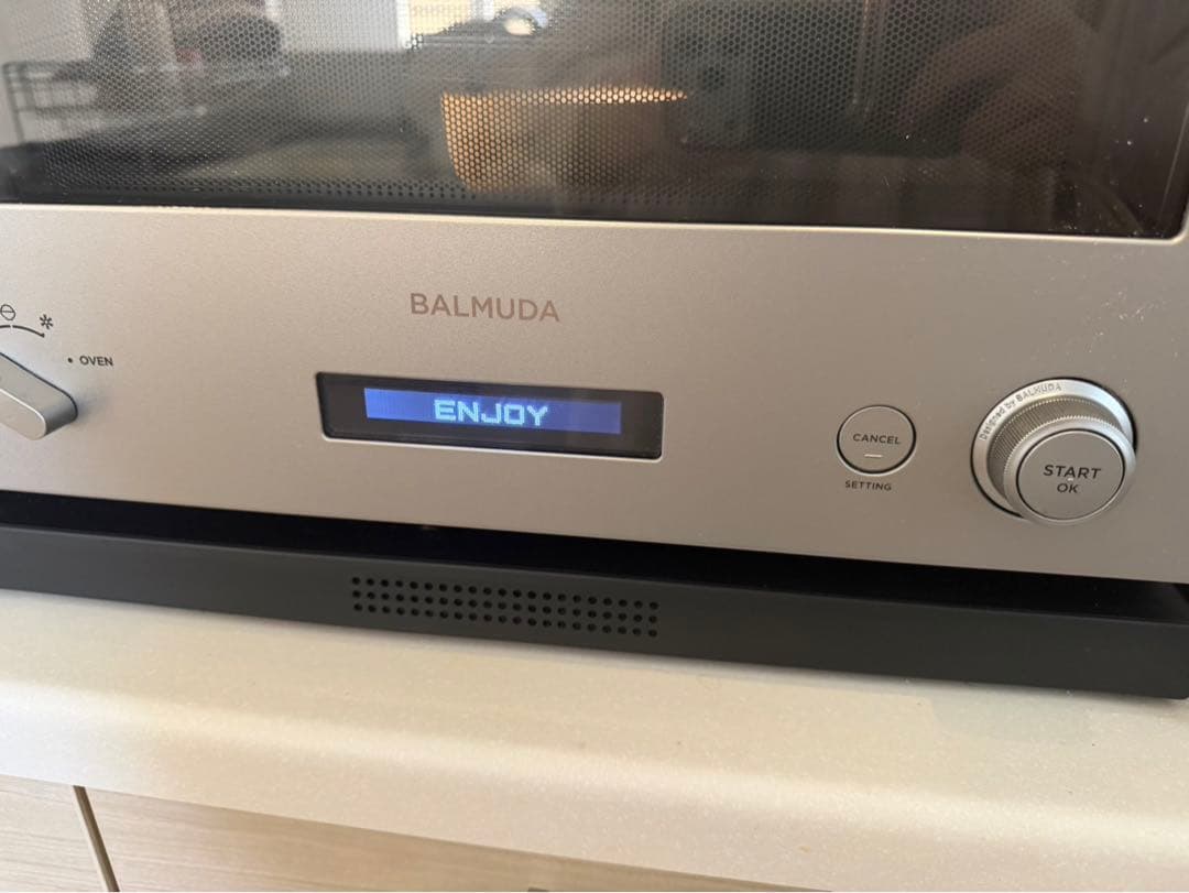 美品　バルミューダ オーブン シルバー　電子レンジ