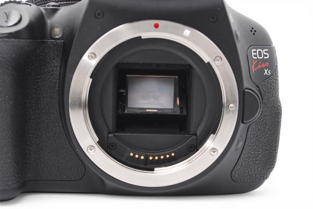 Canon Kiss X5 手振れ補正レンズ 初心者安心セット