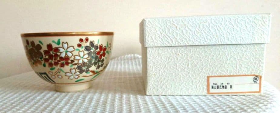 【隆山源氏物語四季】茶道具 薄茶用陶器茶碗 練習用 抹茶茶碗四季4個セット