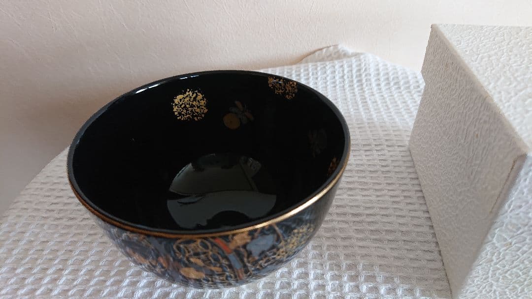 【隆山源氏物語四季】茶道具 薄茶用陶器茶碗 練習用 抹茶茶碗四季4個セット