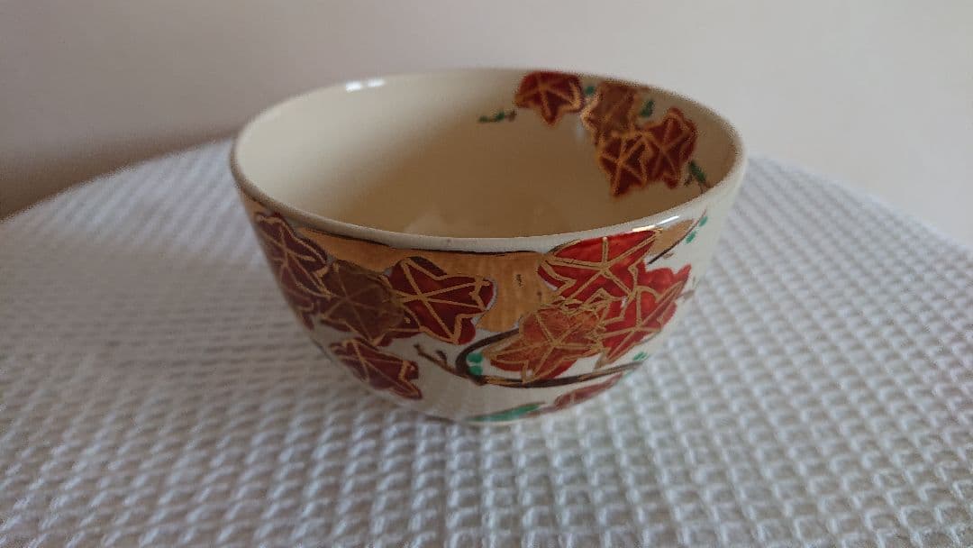 【隆山源氏物語四季】茶道具 薄茶用陶器茶碗 練習用 抹茶茶碗四季4個セット