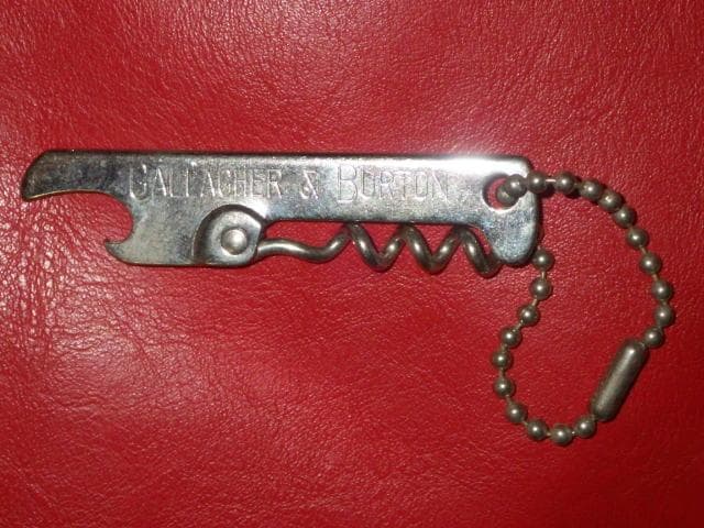 30’S★ビンテージ★ボトルオープナー★42★栓抜き★USA★キーホルダー★