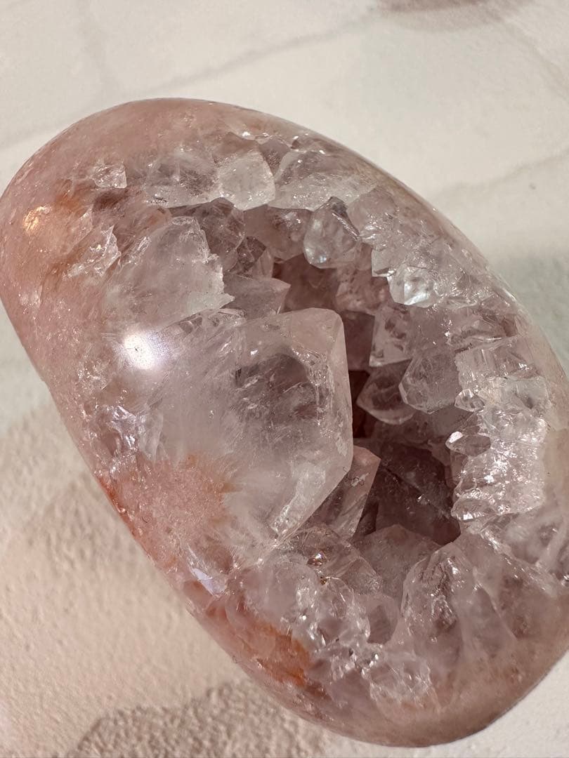 ブラジル産　ピンクアメジスト　フリーフォーム