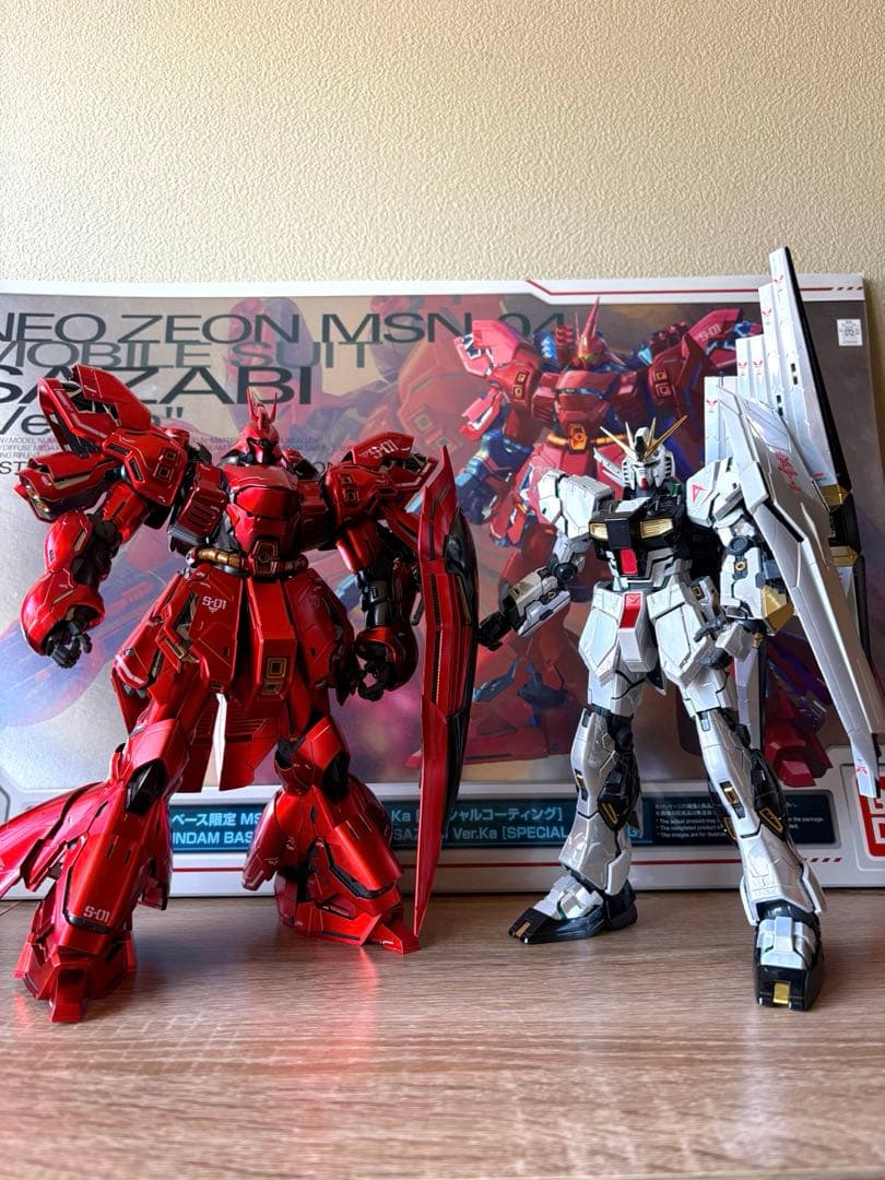 MG 1/100 ver.ka νガンダム　サザビー　超メルカリ市中限定出品