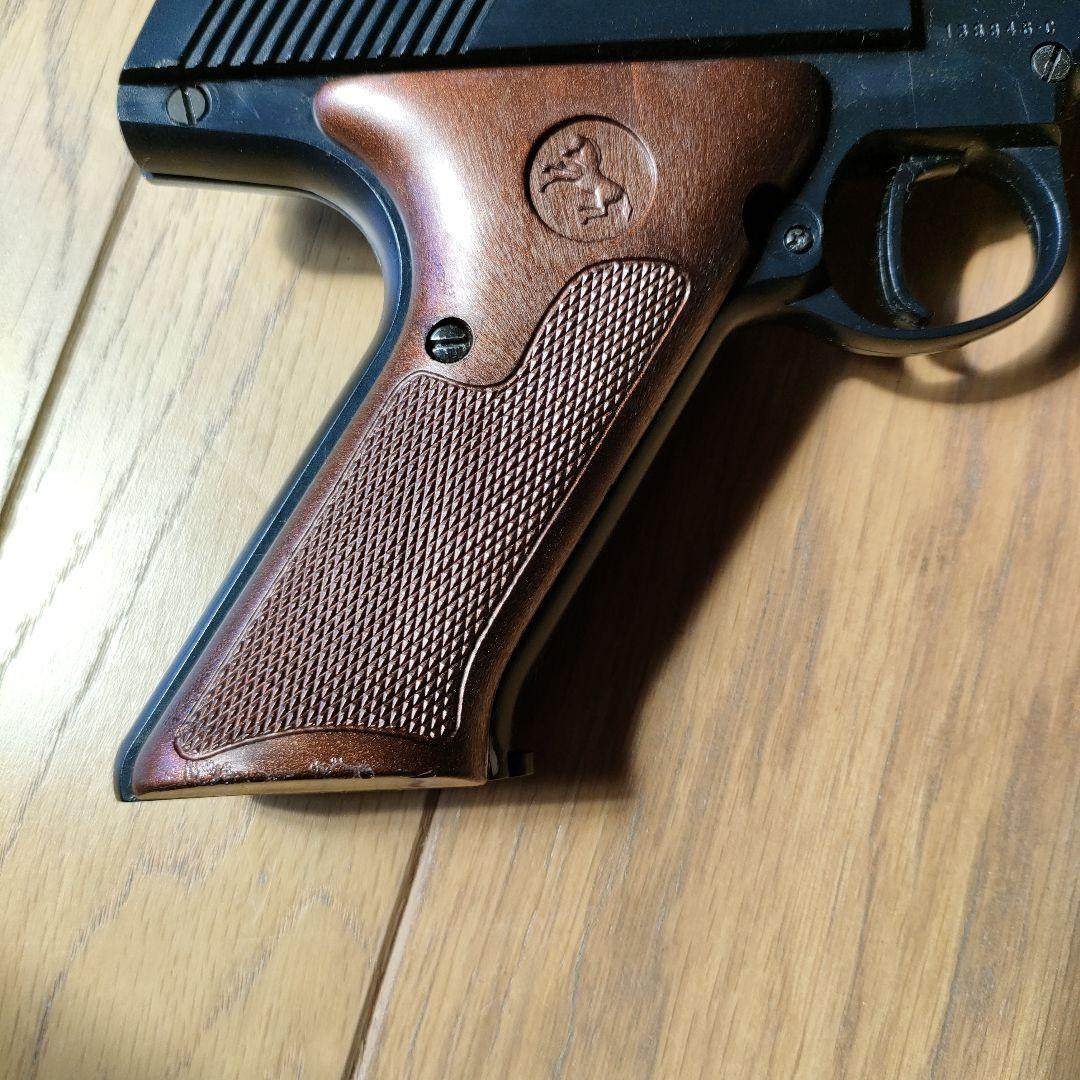 絶版品 クラウン 7mmつづみ弾 コルト ウッズマン ターゲットモデル 6インチ