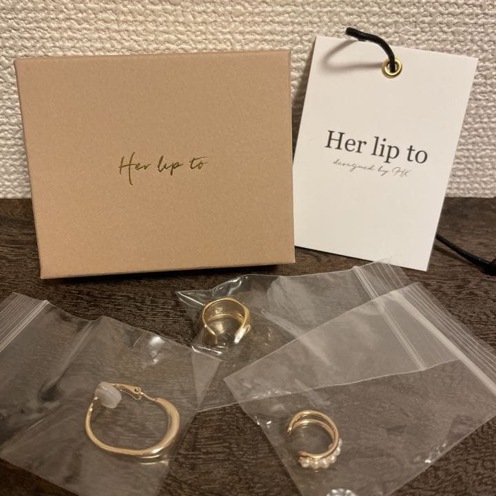 Her lip to イヤーカフ( HLT Ear Cuff Set )