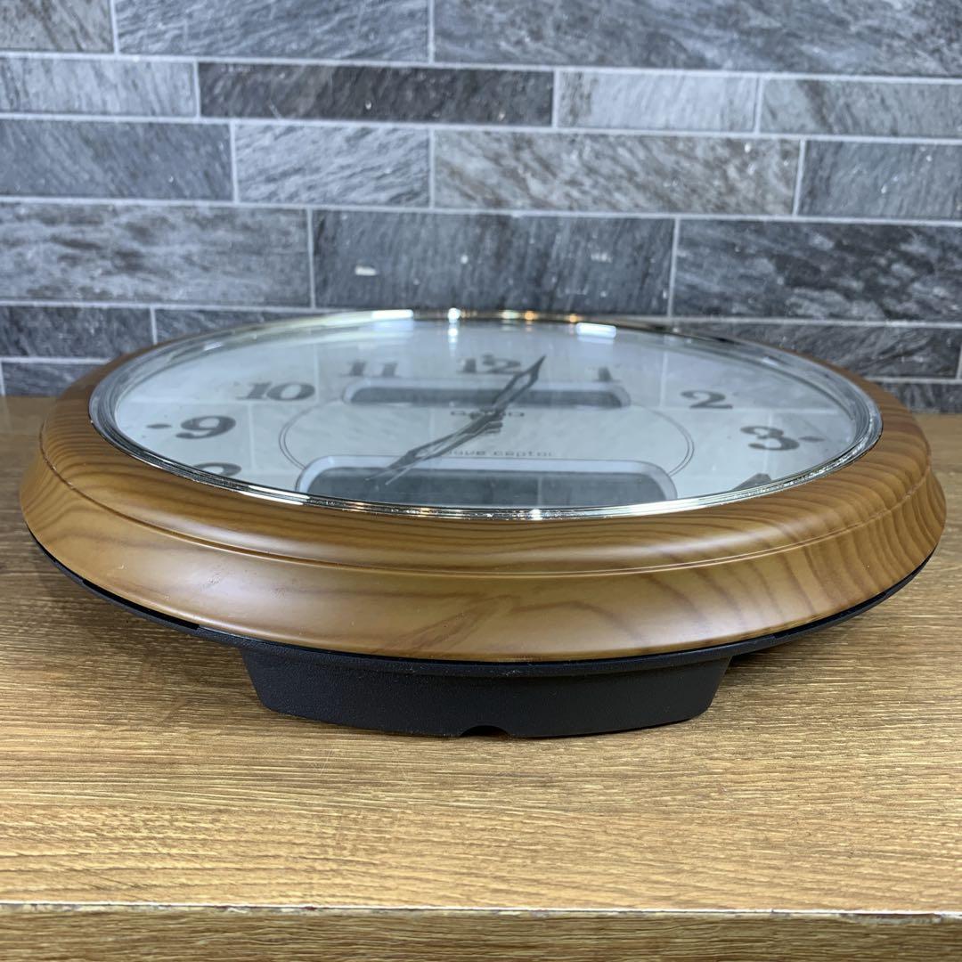 himawari３　CASIO　カシオ　電波時計　掛け時計　温湿度表示