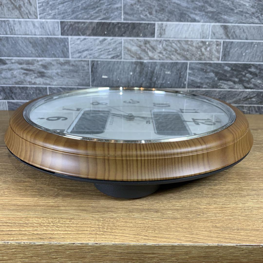 himawari３　CASIO　カシオ　電波時計　掛け時計　温湿度表示