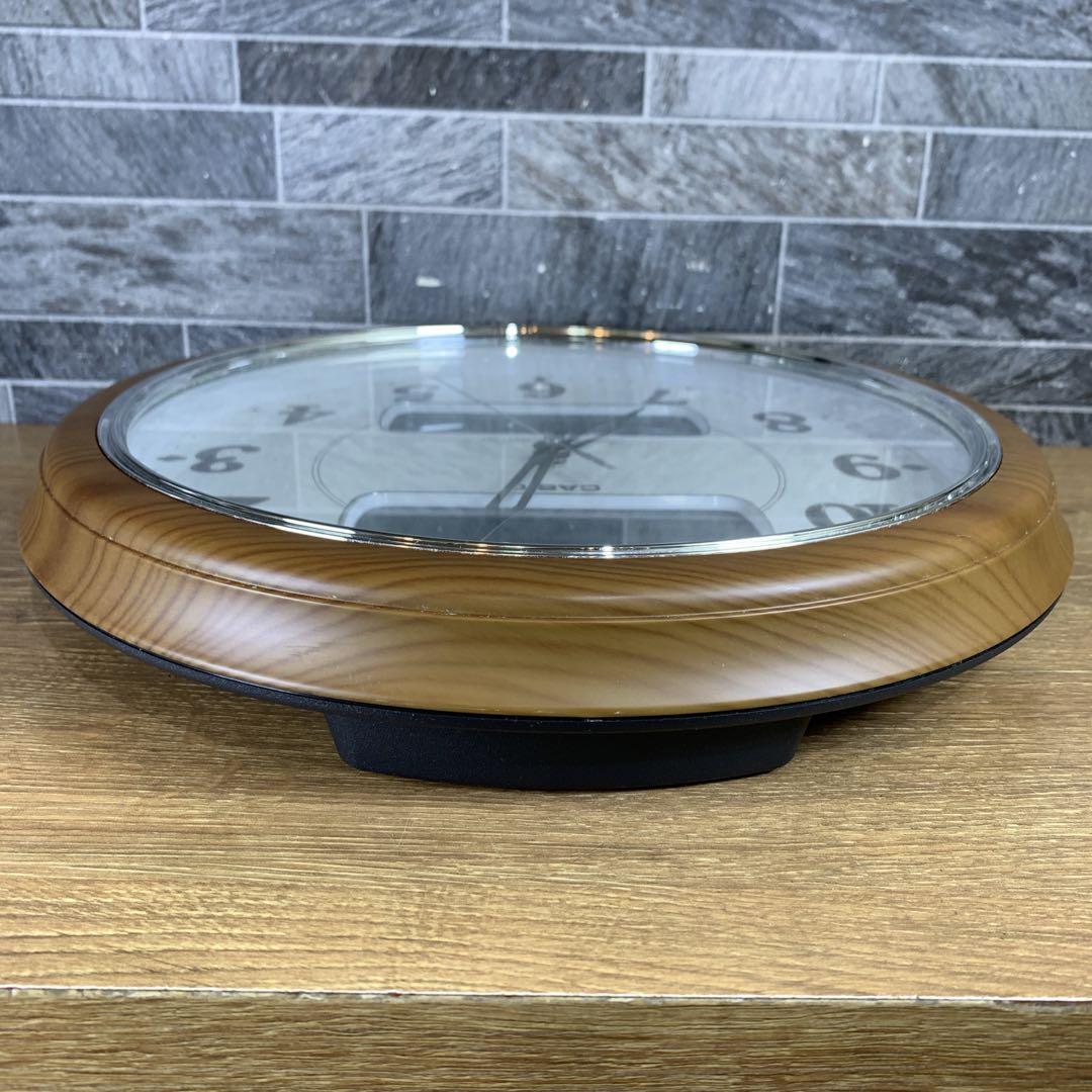 himawari３　CASIO　カシオ　電波時計　掛け時計　温湿度表示