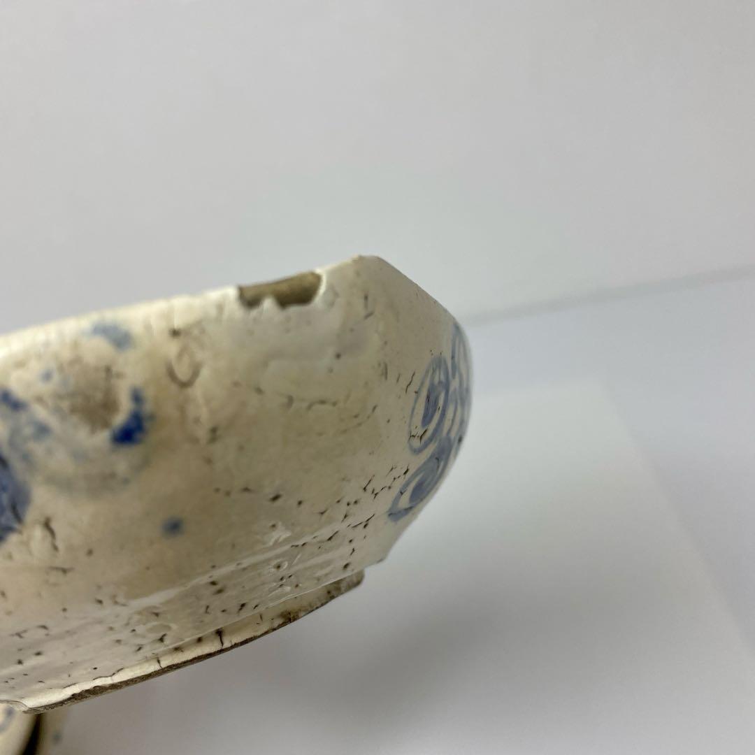 尾形乾山　染付皿5枚　共箱　トヒオ　東さ7-0323☆2F