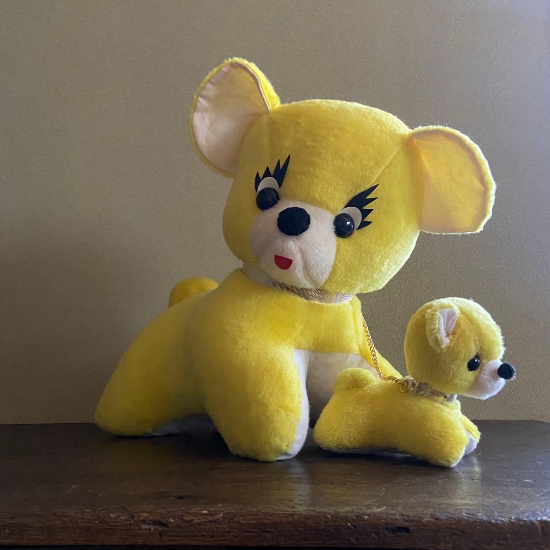 昭和レトロ　特大ぬいぐるみ　超希少　当時物　それいゆ　宇山あゆみ　デッドストック