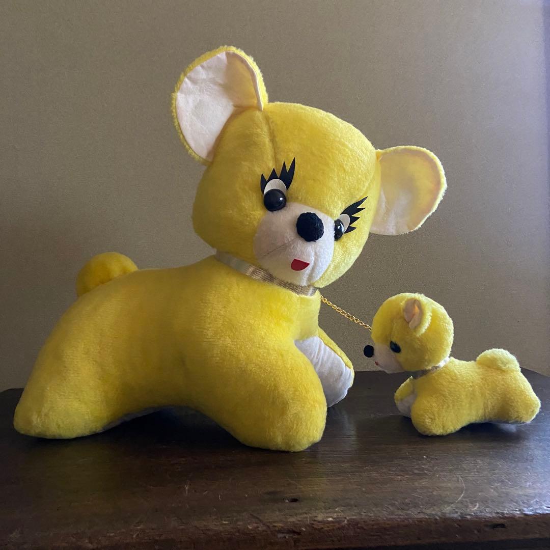 昭和レトロ　特大ぬいぐるみ　超希少　当時物　それいゆ　宇山あゆみ　デッドストック