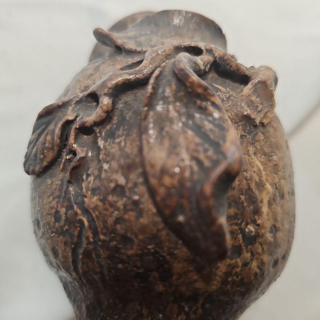 ザクロ型 古備前花生