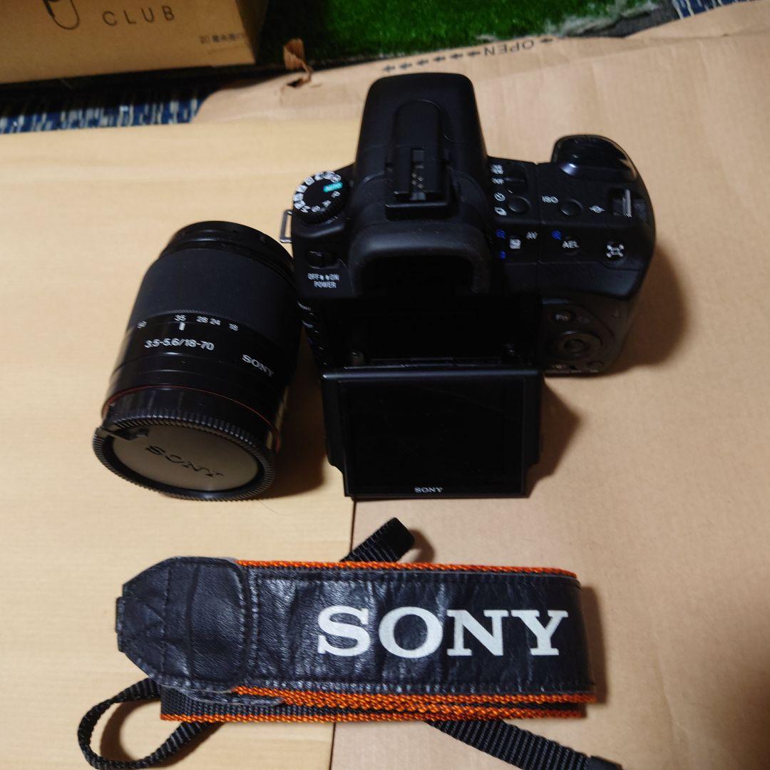 SONY　DSLR α350 デジタルカメラ 18-70mmレンズ付き