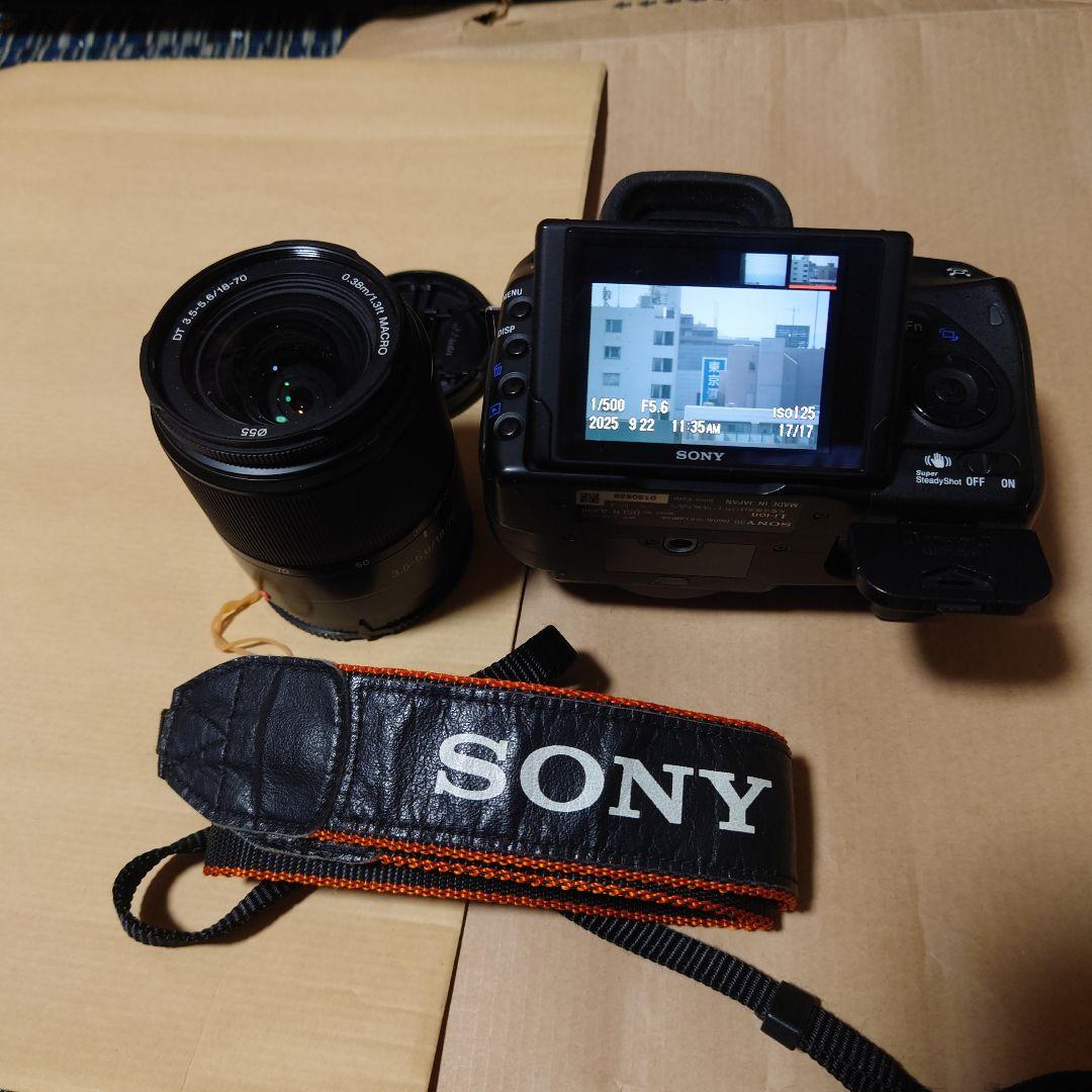 SONY　DSLR α350 デジタルカメラ 18-70mmレンズ付き
