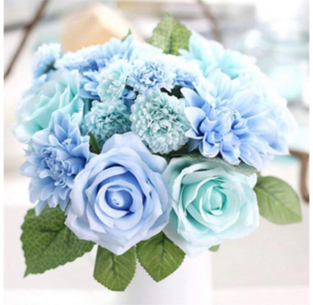 結婚式 ウェディング 高砂 各卓テーブル 装花 花びら 花瓶