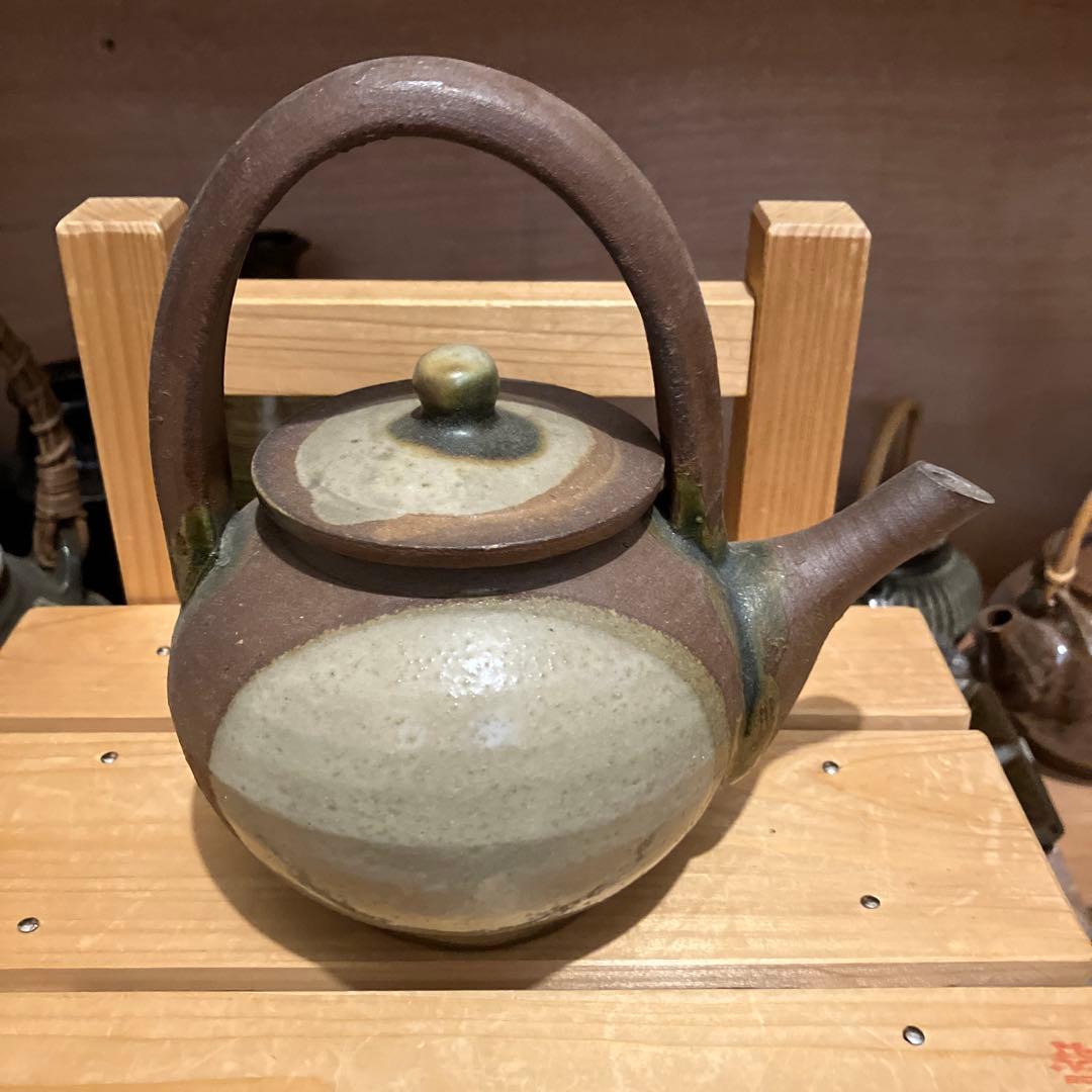 上江洲茂生　作　土瓶　民藝　民芸