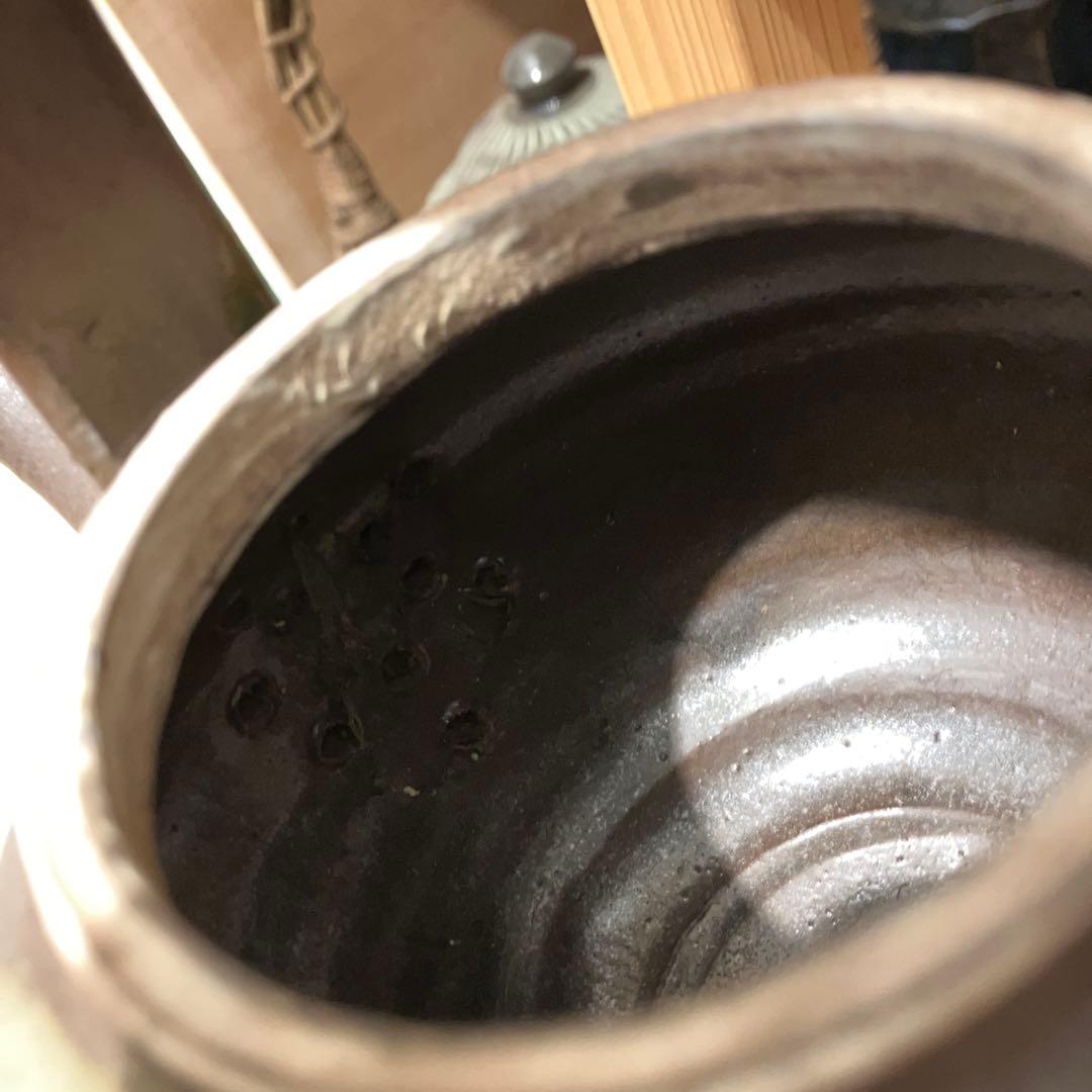 上江洲茂生　作　土瓶　民藝　民芸