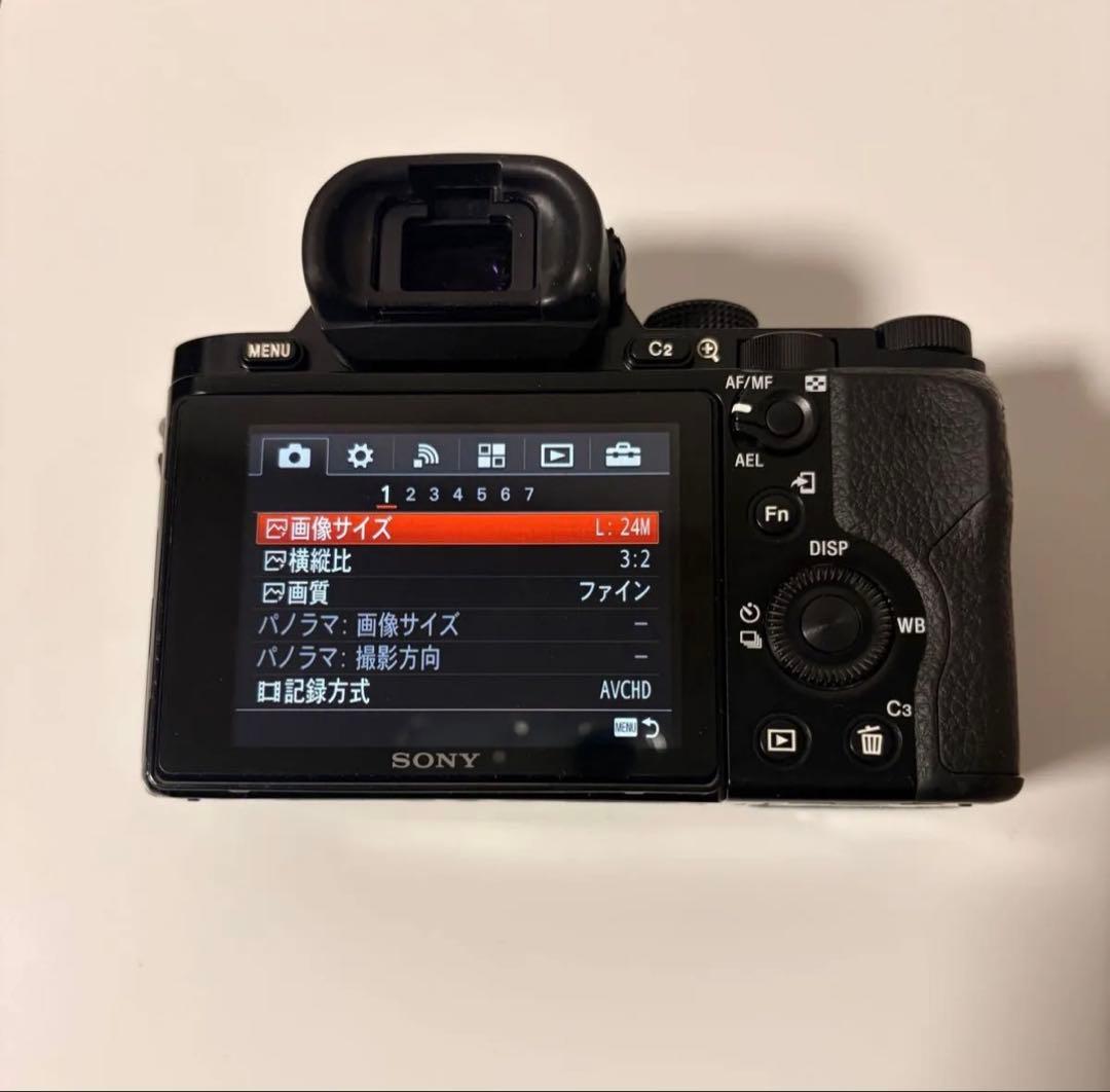 【美品】Sony α7 ミラーレス一眼カメラ